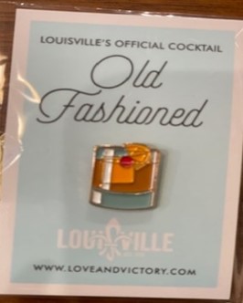 Lapel Pin, Old Fashioned