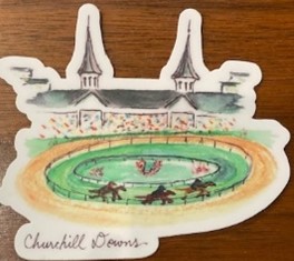 Sticker, Churchill Downs
