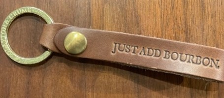 Keychain, JAB, Leather