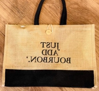 Tote, JAB, Burlap