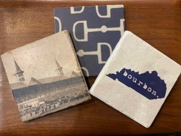 Coaster, Louisville, Ceramic