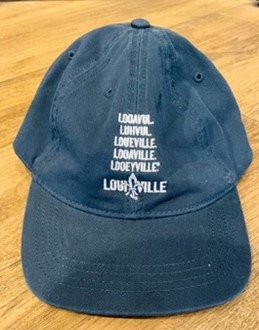 Cap, Stacked Logo, Navy